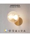 ANDRÓMEDA * APLIQUE 1L - ORO
